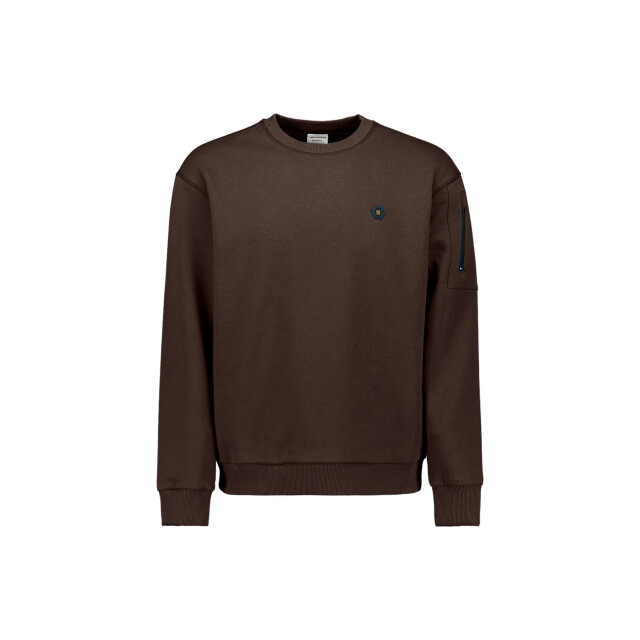 No Excess Heren sweater 33130857 042 dark brown NoExcess Sweater 33130857 042DarkBrown large