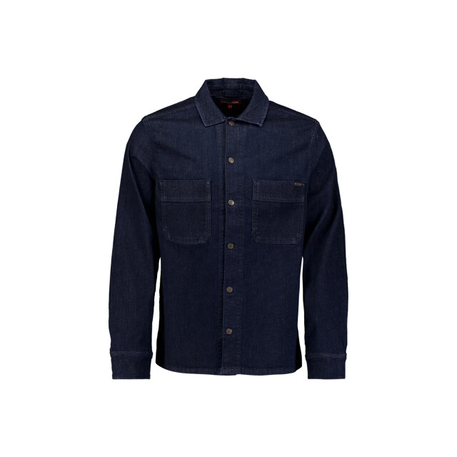 No Excess Heren overshirt 33590845 228 rinse denim NoExcess Overshirt 33590845 228RinseDenim large