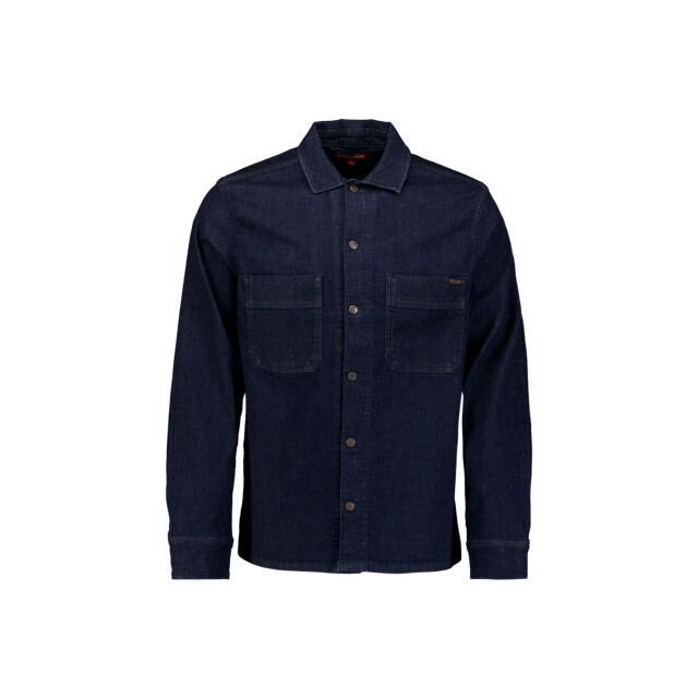 No Excess Heren overshirt 33590845 228 rinse denim NoExcess Overshirt 33590845 228RinseDenim large