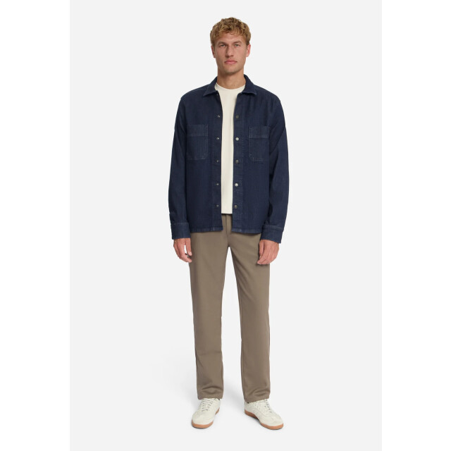No Excess Heren overshirt 33590845 228 rinse denim NoExcess Overshirt 33590845 228RinseDenim large