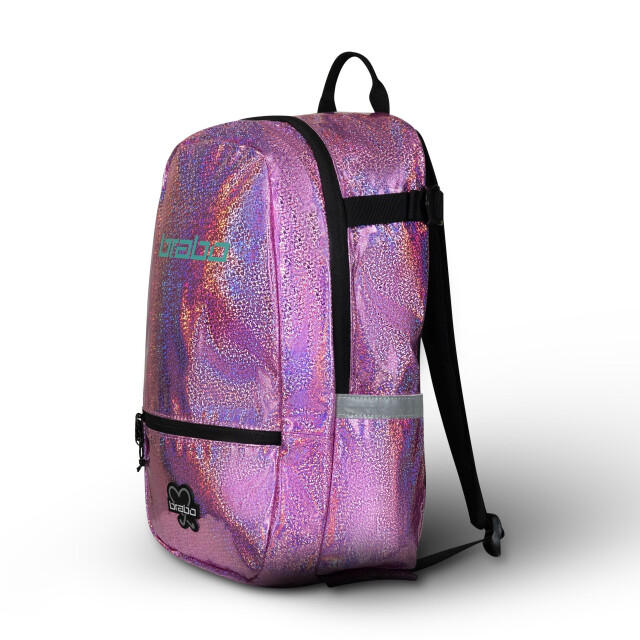 Brabo Backpack fun glitter pink hockey rugzak - 076297_705-1SIZE large
