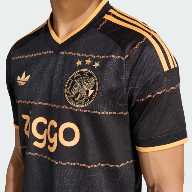 Adidas ajax a jsy wedstrijdshirt korte mouw replica voetbal heren - 075241_990-XS large