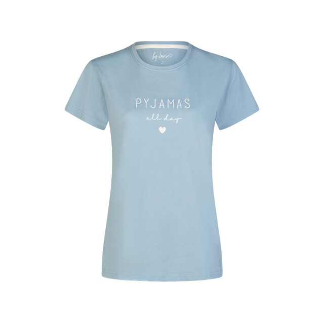 By Louise Dames capri pyjama set driekwart broek gestreept BL-6291-02 large