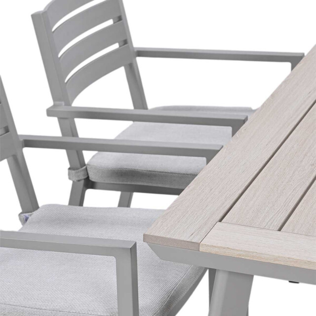 Garden Impressions Oklahoma/vigo tuinset 4 personen stapelbare stoelen 160 3684521 large