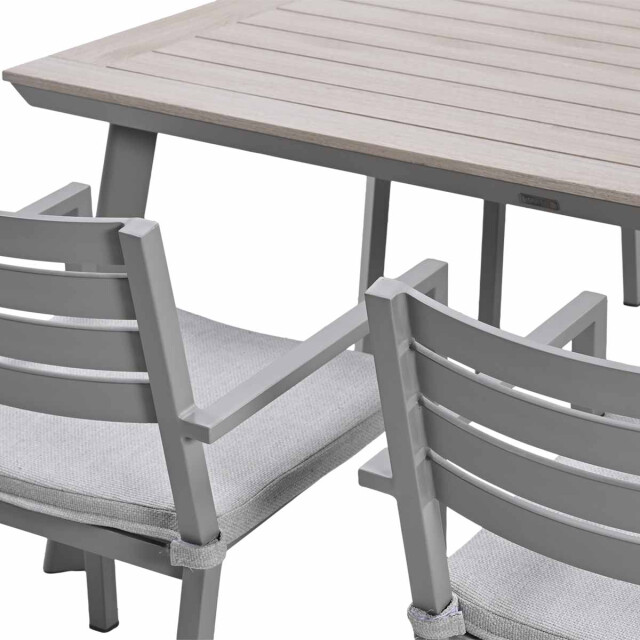 Garden Impressions Oklahoma/vigo tuinset 4 personen stapelbare stoelen 160 3684521 large