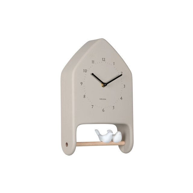 Karlsson wall clock love birds - Øcm 3555320 large