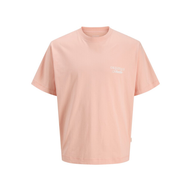 Jack & Jones jornorrebro typo tee ss crew neck n 12282898 peach melba 05011.520.0011 large