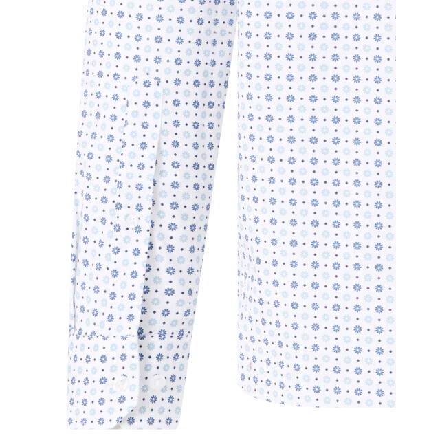 Campbell Casual overhemd donker 107642-001-M large