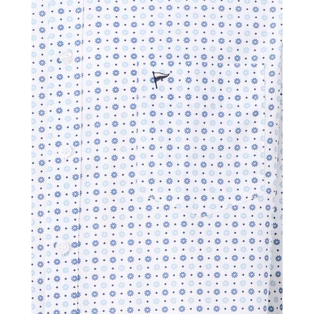 Campbell Casual overhemd donker 107642-001-M large