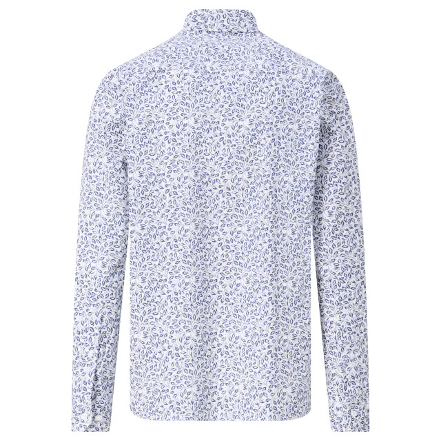 Campbell Casual overhemd donker 107644-002-L large