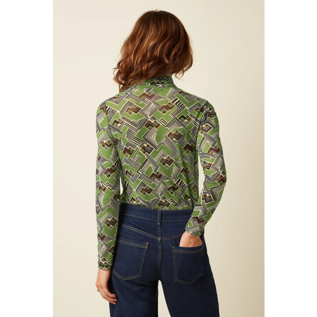 King Louie 11018 rollneck leia posey green 11018 large