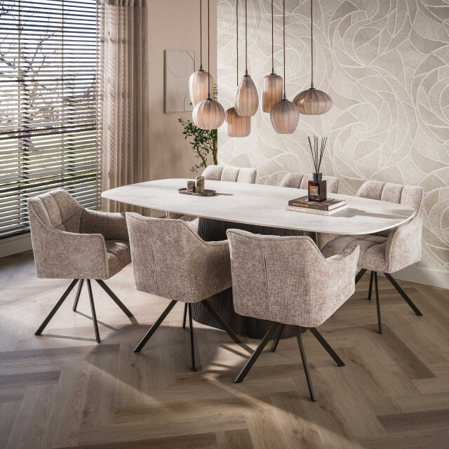 Hoyz eetkamertafel centro - 105x215x77 cm 3688171 large