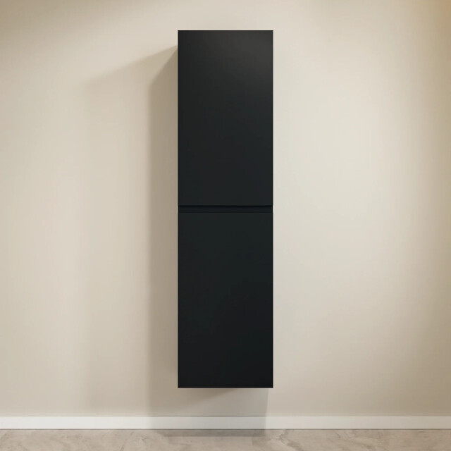 Mirlux Badkamermeubelset avello 80cm zwart wastafel wit 3627167 large
