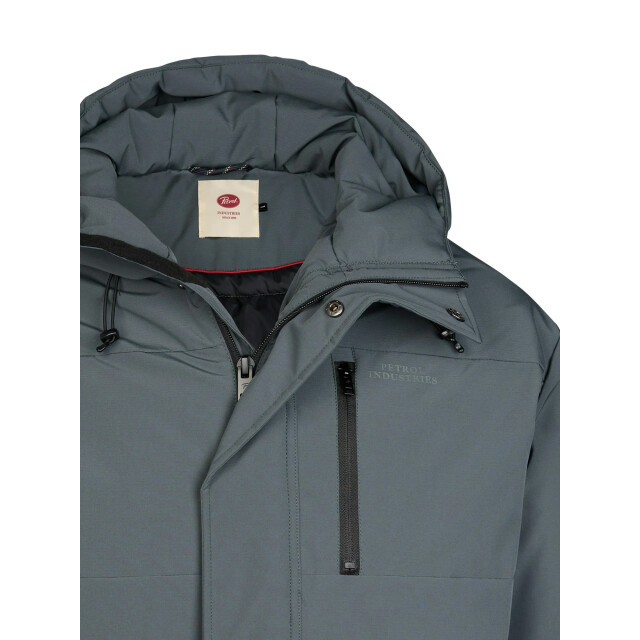 Petrol Industries Heren jas m-3060-jac104 6185 steel green Petrol Jas M 3060 Jac104 6185SteelGreen large