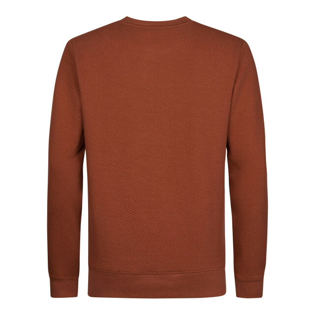 Petrol Industries Heren sweater m-3060-swr336 2127 copper orange Petrol Sweater M 3060 SWR336 2127CopperOrange large