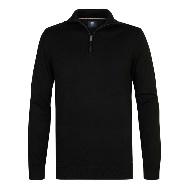 Petrol Industries Heren trui m-ros-kwc202 9999 black Petrol Trui M ROS KWC202 9999Black large