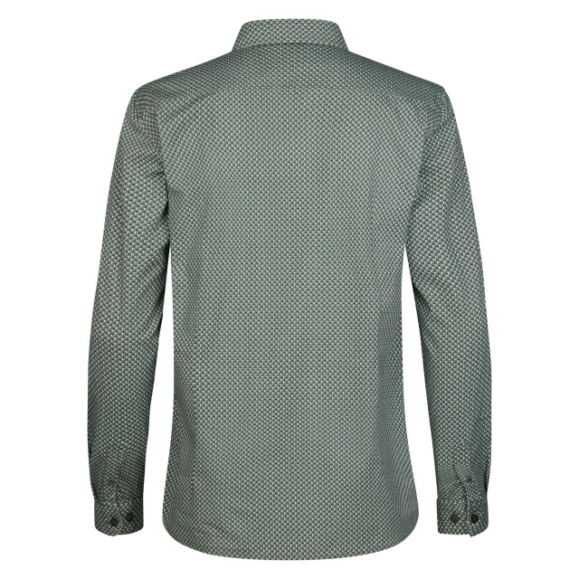 Petrol Industries Heren overhemd m-3060-sil401 6186 teal green Petrol Overhemd M 3060 SIL401 6186TealGreen large
