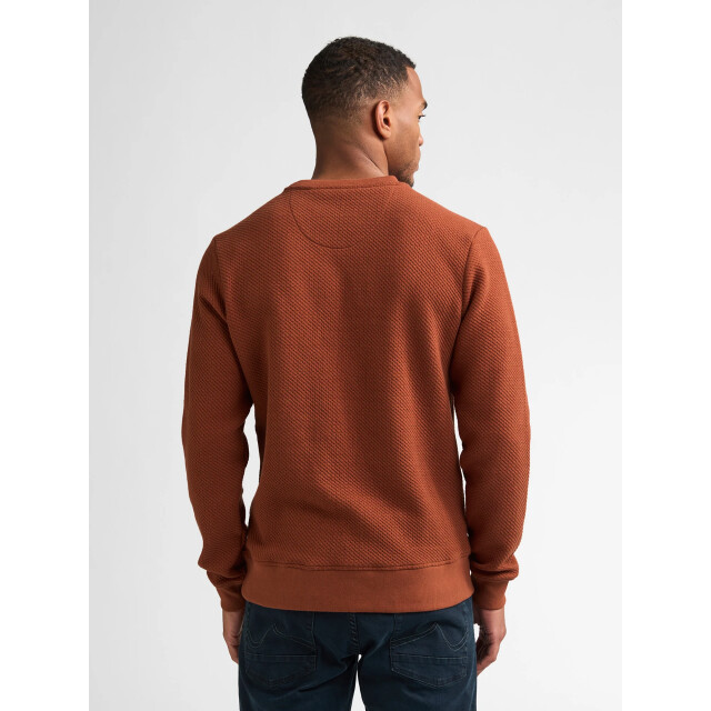 Petrol Industries Heren sweater m-3060-swr336 2127 copper orange Petrol Sweater M 3060 SWR336 2127CopperOrange large