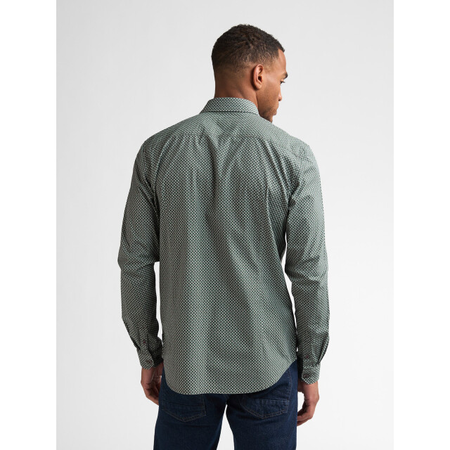 Petrol Industries Heren overhemd m-3060-sil401 6186 teal green Petrol Overhemd M 3060 SIL401 6186TealGreen large
