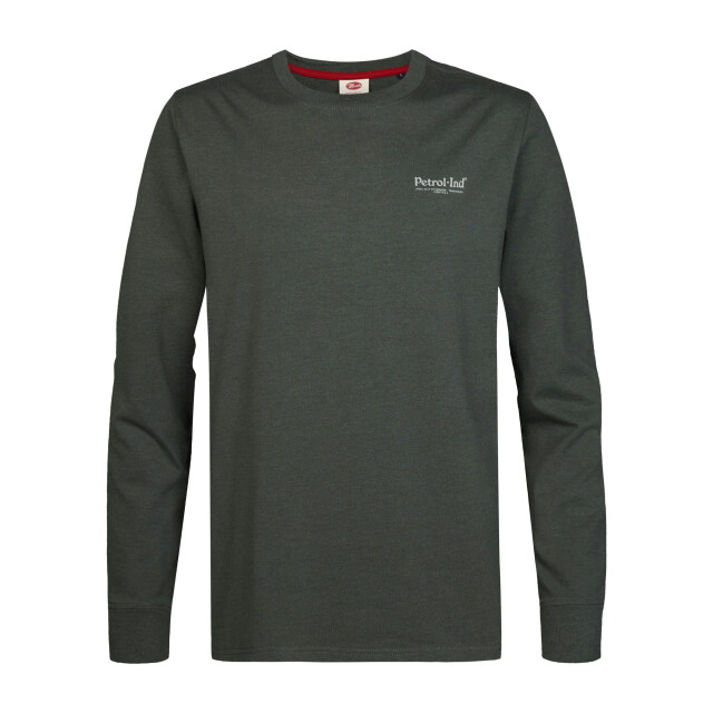 Petrol Industries Heren shirt m-3060-tlr616 6185 steel green Petrol Shirt M 3060 TLR616 6185SteelGreen large