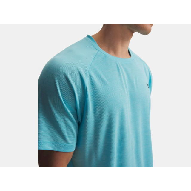 Under Armour Ua tech textured ss-blu training t-shirt korte mouw heren - 076108_200-L large