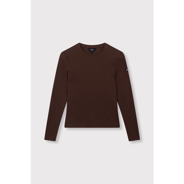 Alix The Label Rib longsleeve t-shirt - Rib longsleeve t-shirt - Alix The Label large