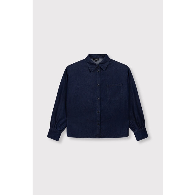 Alix The Label Oversized denim blouse - Oversized denim blouse - Alix The Label large