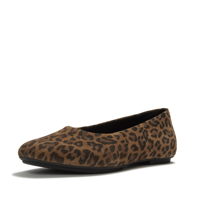 FitFlop Delicato suede leopard ballerinas ADR large