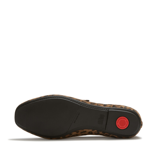 FitFlop Delicato suede leopard mary janes ADQ large