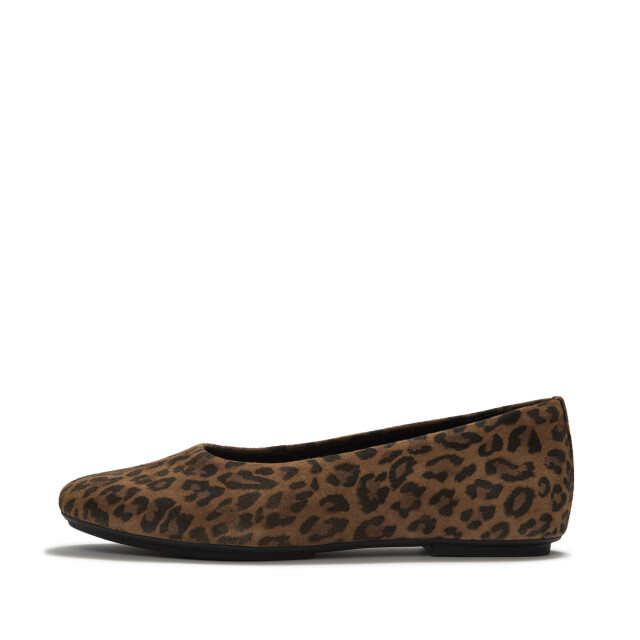 FitFlop Delicato suede leopard ballerinas ADR large