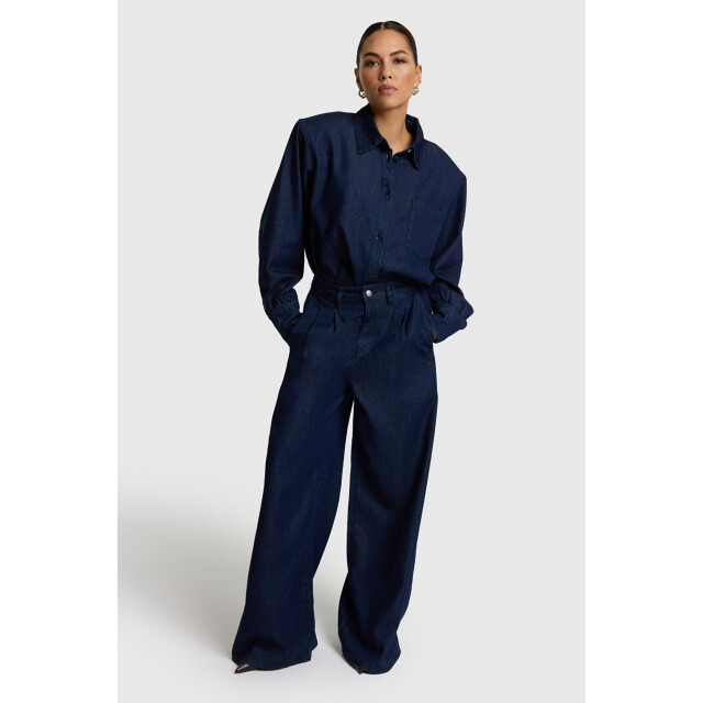 Alix The Label Ladies woven wide leg denim pants pantalons 2608198902 2608198902 large