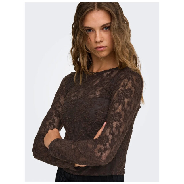 Only Onlblaise l/s top jrs coffee bean 15356155-237375 large
