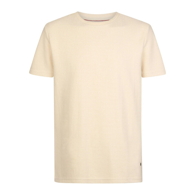 Petrol Industries Heren shirt m-3060-tsr608 0113 stone white Petrol Shirt M 3060 TSR608 0113StoneWhite large