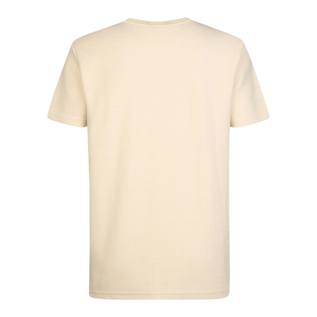 Petrol Industries Heren shirt m-3060-tsr608 0113 stone white Petrol Shirt M 3060 TSR608 0113StoneWhite large