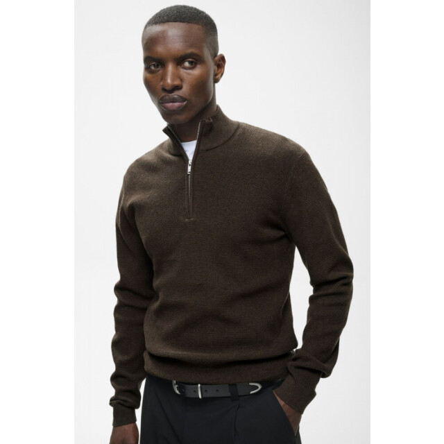 Matinique Lagoon half zip trui turkisch coffee Turkisch Coffee/Lagoon Half Zip large