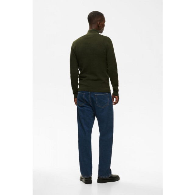 Matinique Lagoon half zip trui dark forest Dark Forest/Lagoon Half Zip large