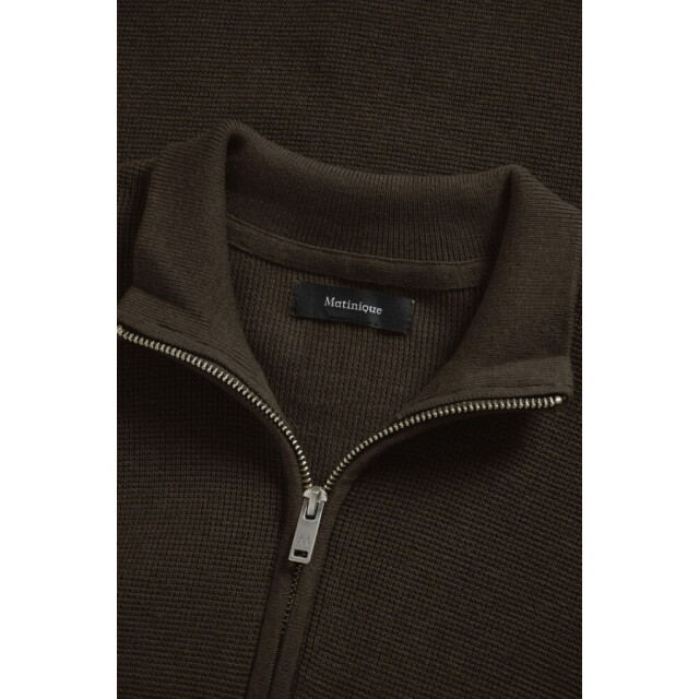 Matinique Lagoon half zip trui turkisch coffee Turkisch Coffee/Lagoon Half Zip large