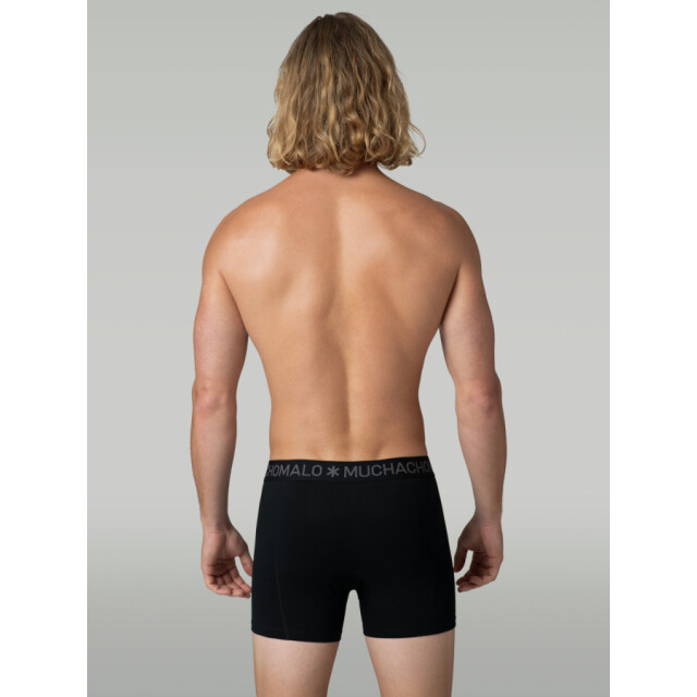 Muchachomalo Modernage print black heren boxers Print Black/MODERNAGE large