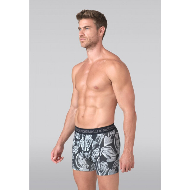 Muchachomalo Circus1010 print black heren boxers Print Black/CIRCUS1010 large