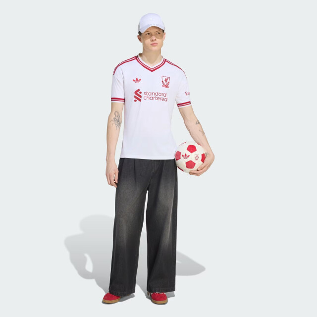 Adidas lfc a jsy wedstrijdshirt korte mouw replica voetbal heren - 075150_100-L large