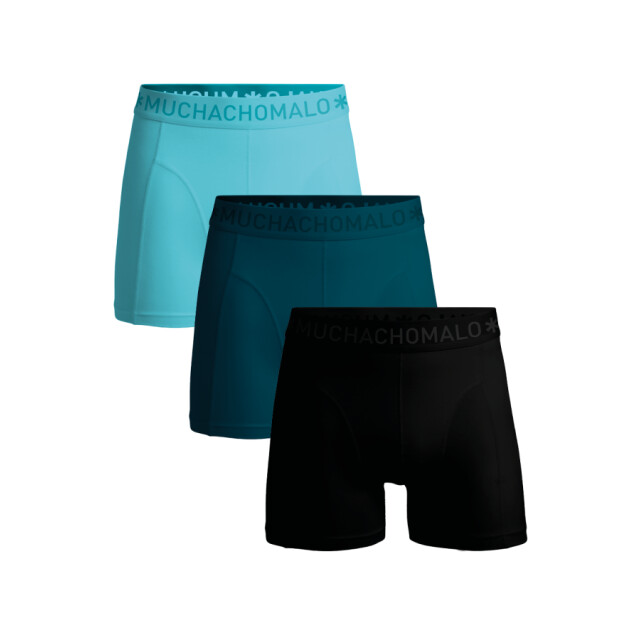 Muchachomalo Solid1010 690 uni heren boxers Blue Green Blue/SOLID1010 690 large