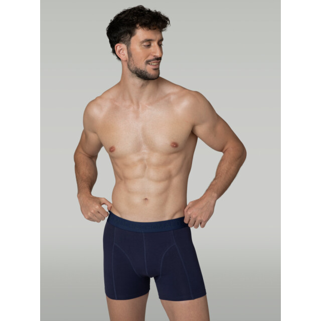 Muchachomalo Solid1010 688 uni heren boxers Black Blue/SOLID1010 688 large