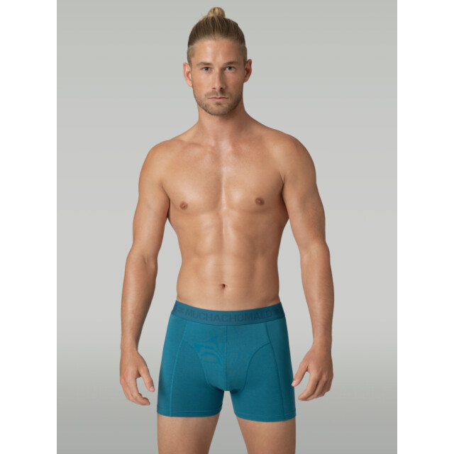 Muchachomalo Solid1010 690 uni heren boxers Blue Green Blue/SOLID1010 690 large