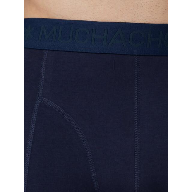 Muchachomalo Solid1010 688 uni heren boxers Black Blue/SOLID1010 688 large
