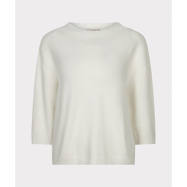 Esqualo Sweater f26-07504 off white F26-07504 - Off White large