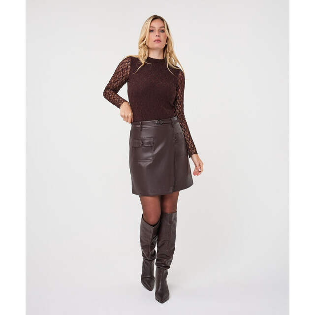 Esqualo Top f26-30504 cacao F26-30504 - Cacao large