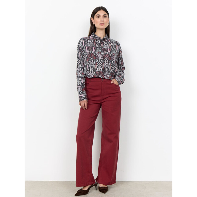 Soyaconcept Sc-bess 2-b oxblood broek SC-Bess 2-B Oxblood broek large