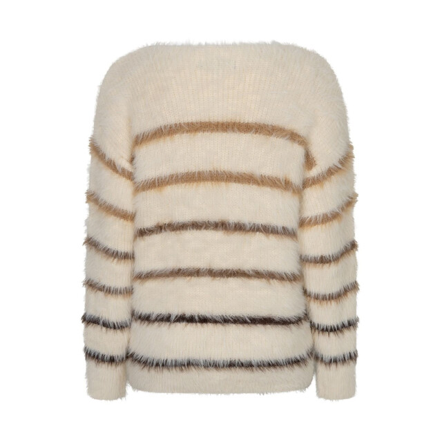 Red Button Rb sweet fuzzy stripe RB sweet fuzzy stripe beige large
