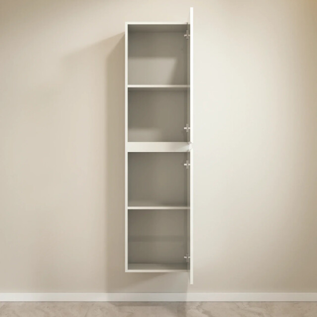 Mirlux Badkamermeubelset paris 80cm wit wastafel zwart 3581484 large