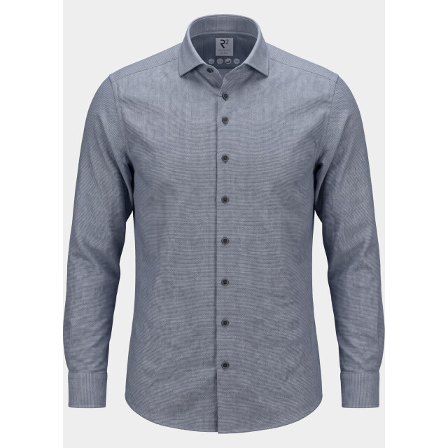 R2 Amsterdam Overhemd heren knitted polyester sorona shir 134.wsp.013/014 211362 large